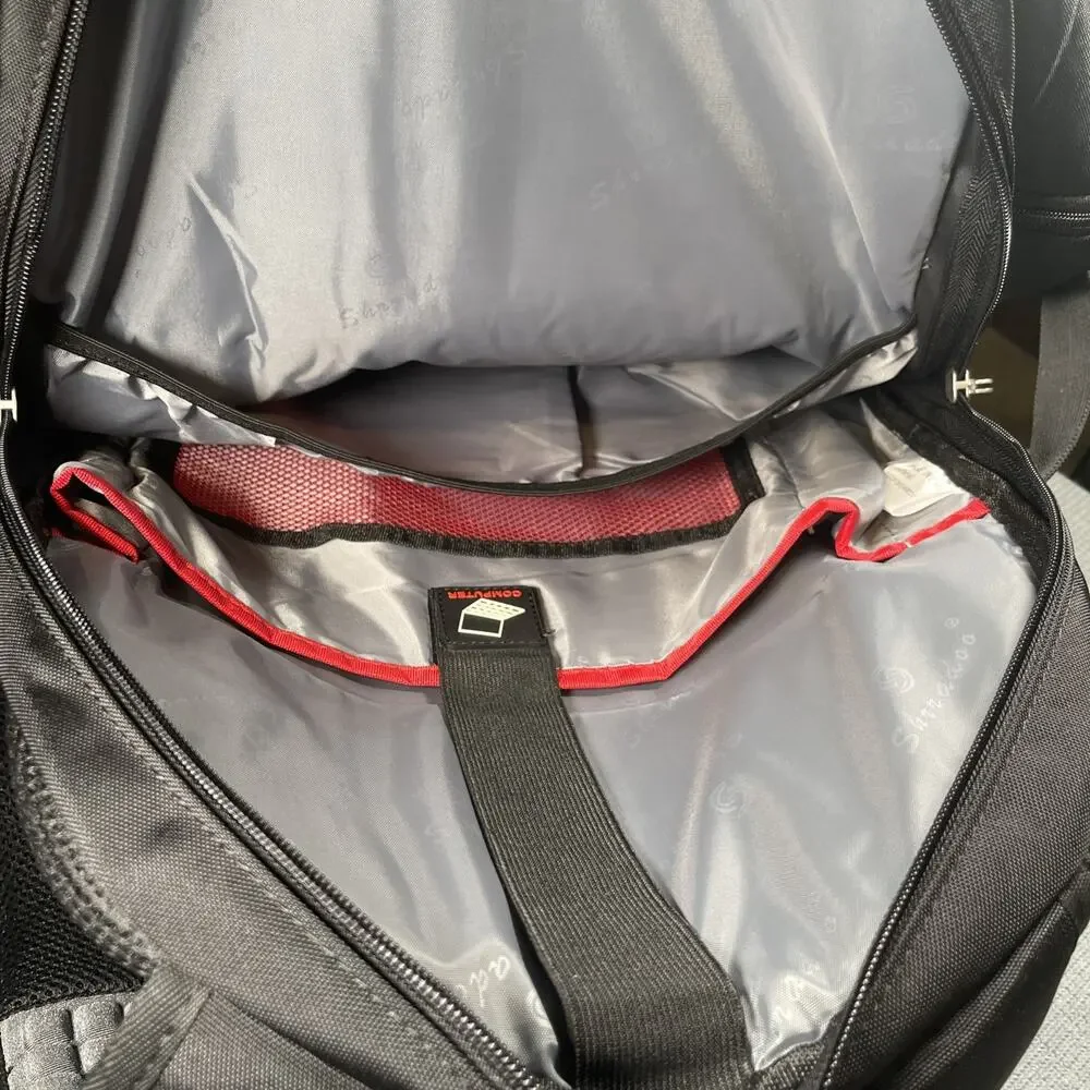 Shrrdoo Extra Large 50L Travel Laptop Backpack with USB Charging Port